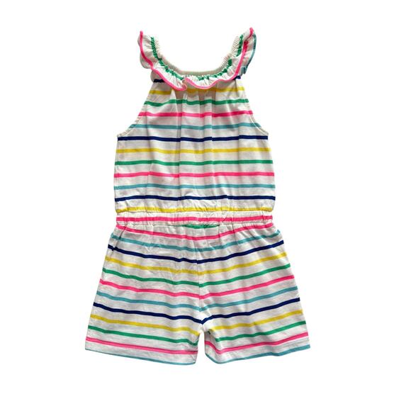 Mini Boden Rainbow Stripe Tank Romper Size 4-5y - Picture 3 of 4